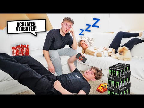 Who can stay awake the longest?? 😱💤 **EXTREME CHALLENGE** ft. Ash & Chrissi