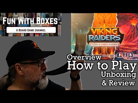 Viking Raiders | Board Game | Overview, How to Play & Unboxing | Neowulf Games