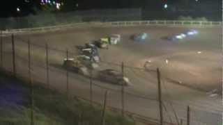 preview picture of video 'I-77 Raceway Park TSMA Renegades of Dirt Modifieds Feature Highlights 5-27-2012'