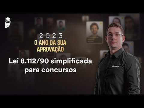 Lei 8.112/90 simplificada para concursos