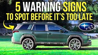 5 Subaru CVT Warning Signs That Mean You Have 5,000 Miles Left