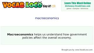 Video thumbnail for macroeconomics