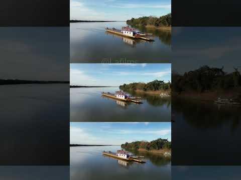 BALSA EM MANGA-MG como é a travessia para Matias Cardoso