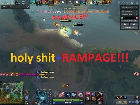 one longest and big HOLY SHIT RAMPAGE with Phantom Assassin's