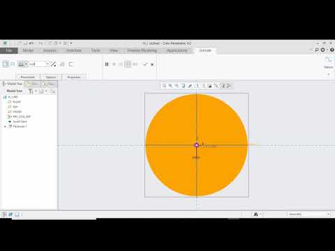 How To Model Helical Gear Using Prametric Equations (CREO 4.0)