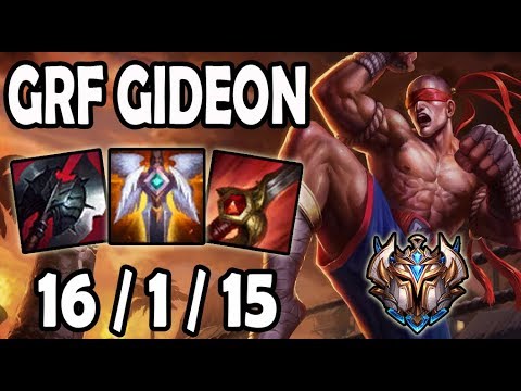 Lee Sin vs Olaf Jungle [ Griffin Gideon ] Challenger Korea
