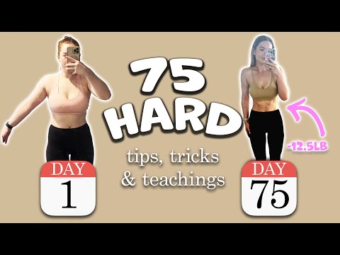how i lost 7kg and became happy again | 75HARD EXPERIENCE