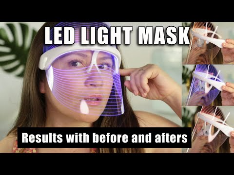 LED LIGHT MASK FOR ACNE, ANTI AGING AND SKIN GLOW | Budget-friendly
