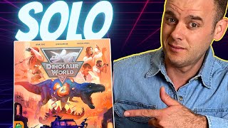 Dinosaur World: A SOLO Board Game Playthrough