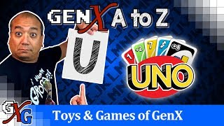 Uno GenX Card Game Nostalgia - U is for Uno | A to Z