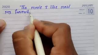 Easy on The movie I like most ||learning video for JBT HSC CBSE ||my favourite movie ||by-Akshay sir