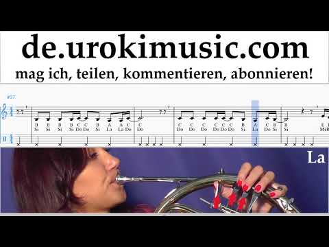 Waldhornunterricht Imagine Dragons - Natural Noten Lernen um-ih995