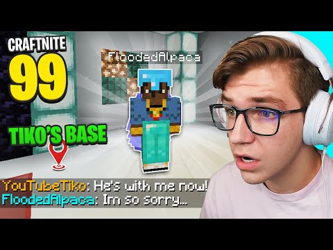 Craftnite: #99 - MY BROTHER MOVED IN WITH TIKO... (so sad 😭)