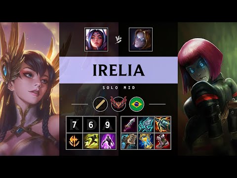 Irelia Mid vs Orianna - BR Grandmaster Patch 25.18