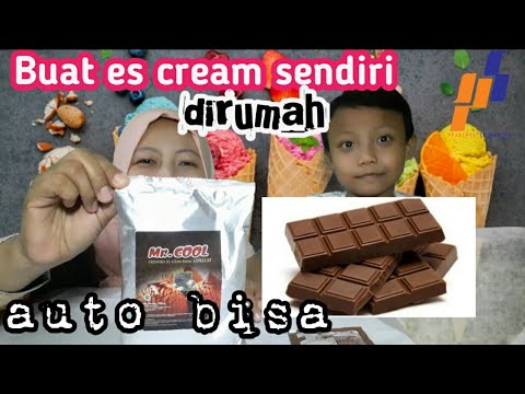 Begini Caranya Membuat Es krim anti gagal | how to make ice cream never fails | lifeskill