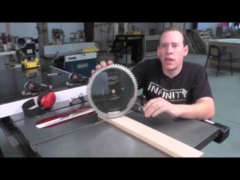 Infinity Cutting Tools - Fine Cross Cutting Saw Blade