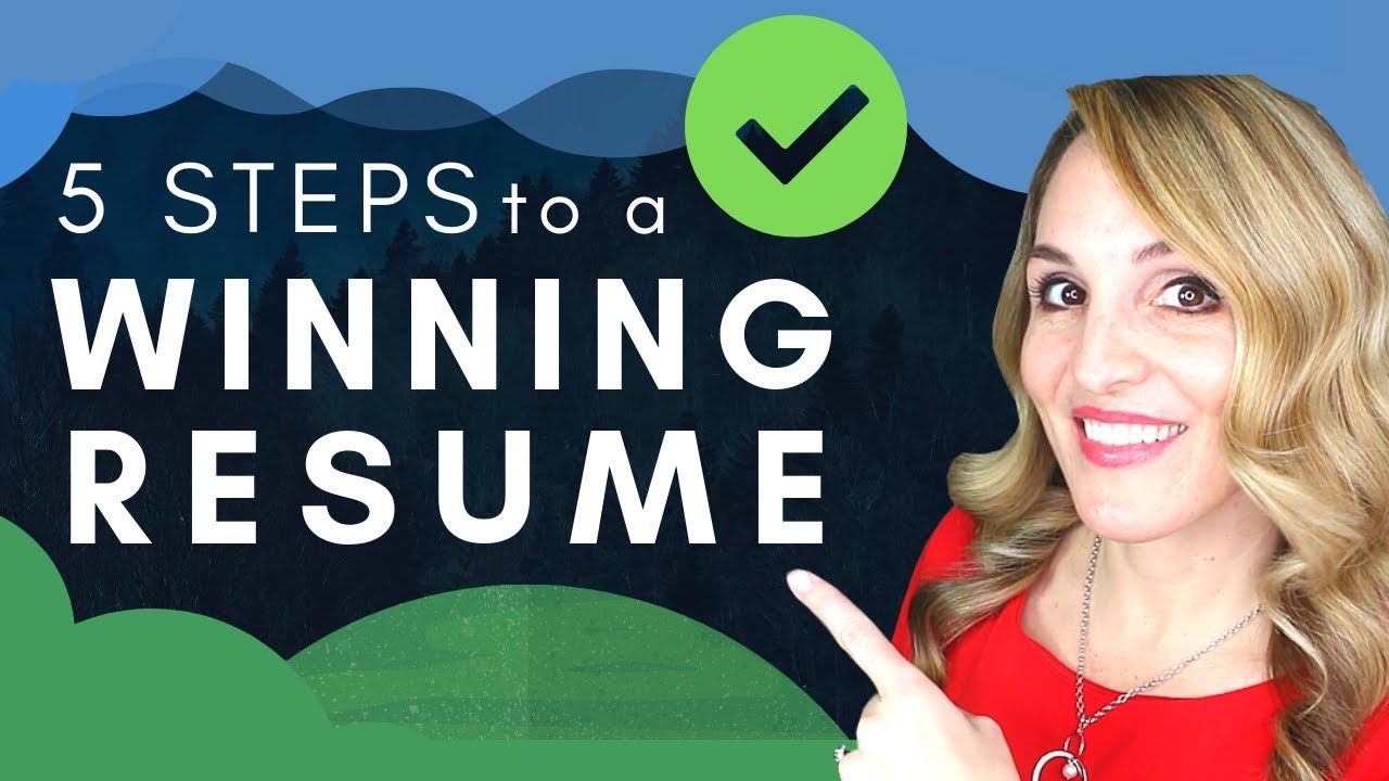 How To Write A GOOD Resume - Resume Example Template