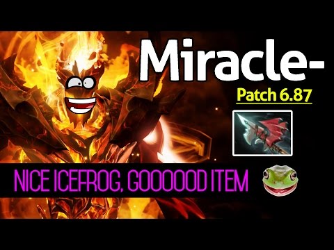 Miracle- Dota 2 - Patch 6.87 : Shadow Fiend Vol.3 - [Middle] Nice as Fuck Icefrog, goooood item
