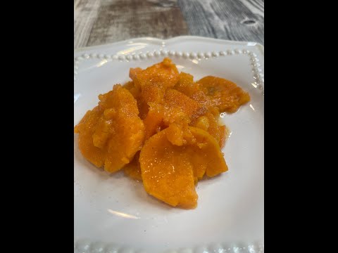 How to make sweet potatoes | family recipes | Vegetable side dish for Easter | Fresh sweet potatoes