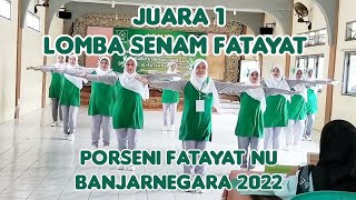 Download lagu JUARA 1 LOMBA SENAM FATAYAT NU BANJARNEGARA | PAC MANDIRAJA mp3