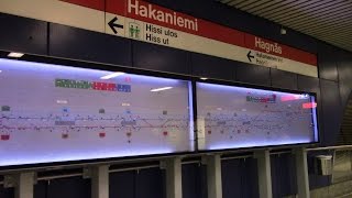 preview picture of video 'Helsinki Metro Branches Helsingin metro haaraan Helsingfors metro grenledningar'