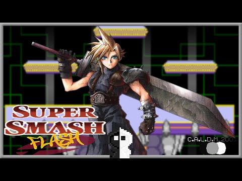 SUPER SMASH FLASH: Cloud (Classic & Adventure Mode)