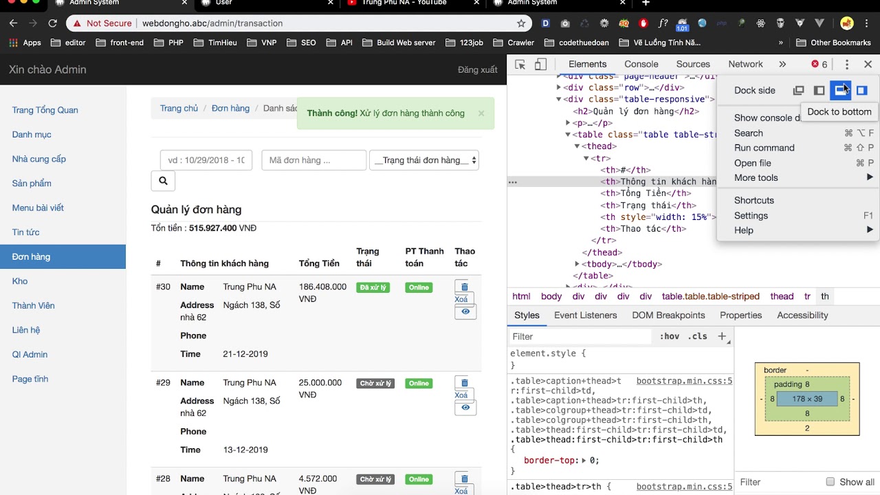 Hướng dẫn đồ án CNTT - Website đồng hồ