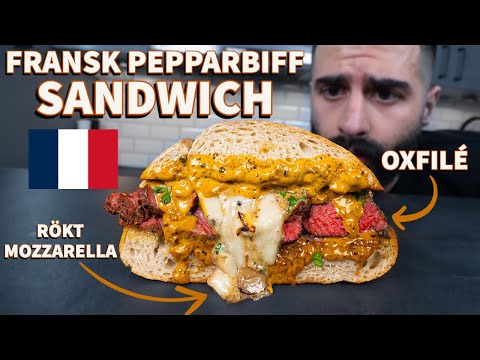 DETTA ÄR EN FRANSK PEPPARBIFF-MACKA