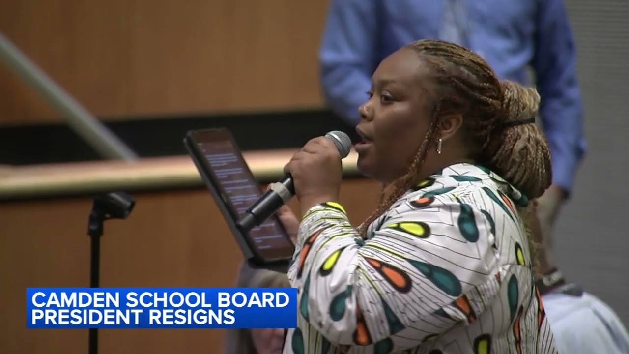 Board president Wasim Muhammad resigns from Camden City School District