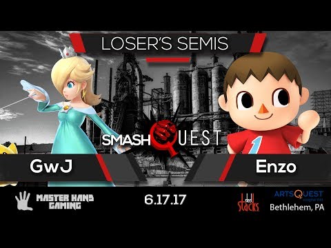 SmashQuest #2 - GwJ vs. Enzo - Loser's Semifinals