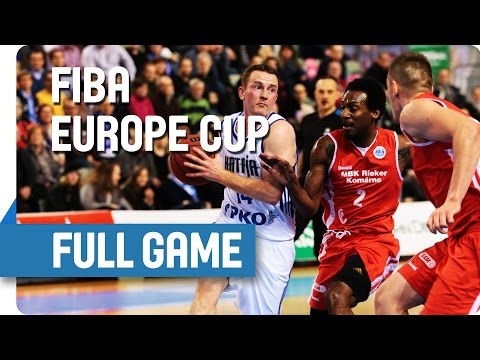 Kataja Basket (FIN) v MBK Komárno (SVK) - Full Game - Group N - FIBA Europe Cup