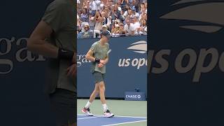 Jannik Sinner FALLS over then wins point! 🤯