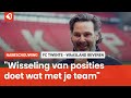 Van Dinteren na oefennederlaag: "Dat zijn momenten waar we naar moeten kijken"
