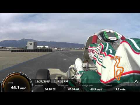Tony Kart Racer 401 Exceeding The Limits Of Grip