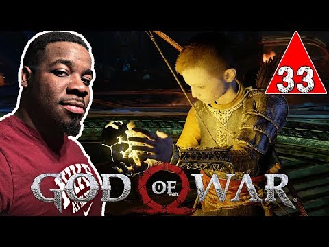 BLACK STONE MERGES WHAT IS HIS POWER !! God Of War Gameplay Walkthrough Part 33 - God Of War 4