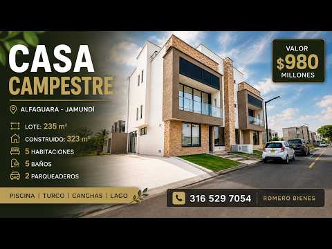 Casas, Venta, Jamundí - $980.000.000