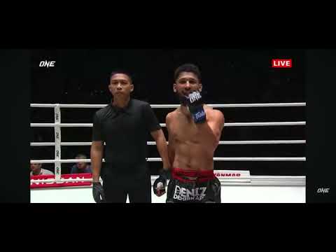 Deniz « BADBOY » Demirkapu first fight at One Championship. First class Violence! What a finish!!!
