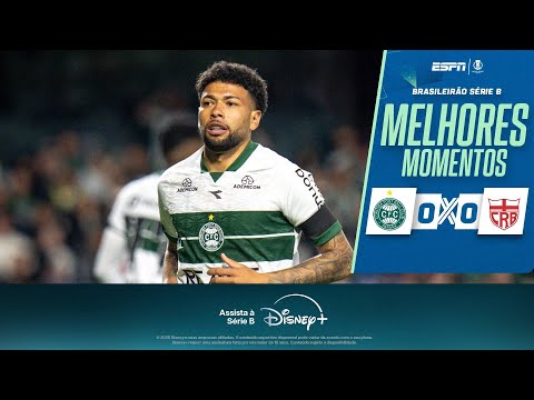 CORITIBA EMPATA COM O CRB, MAS SEGUE NA LIDERANÇA DA SÉRIE B | MELHORES MOMENTOS