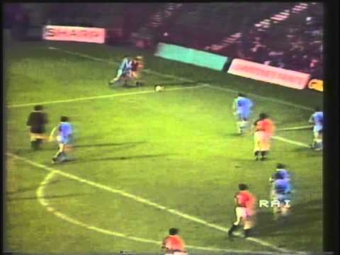 1984 November 7 Manchester United England 1 PSV Eindhoven Holland 0 UEFA Cup