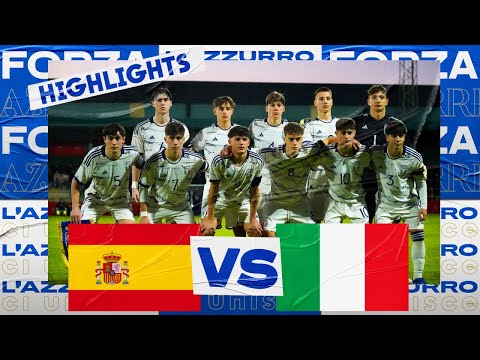 Highlights: Spagna-Italia 3-3 | Under 17 | Amichevole