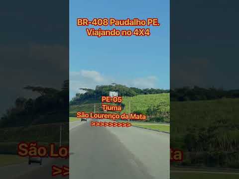 BR-408 na divisa das cidades de São Lourenço da Mata e Paudalho Pernambuco ✅