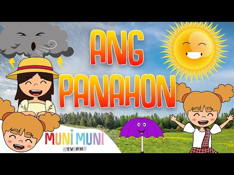 ANG PANAHON WITH LYRICS | Animated Filipino Nursery Rhyme | Muni Muni TV PH
