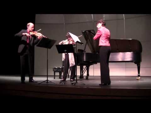 Quincy Porter Little Trio for flute, violin and viola