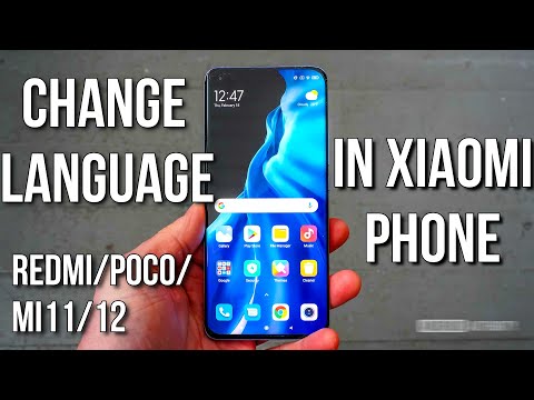 How to Change Language in Xiaomi phone | Change language in redmi note/poco phone