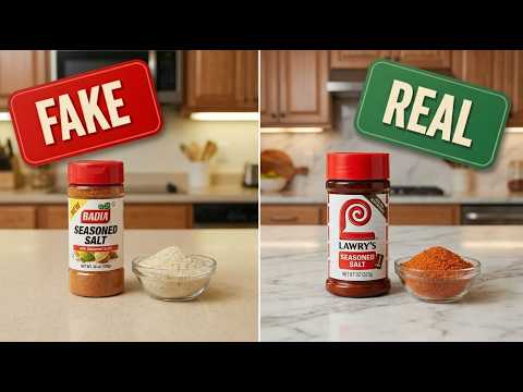 This Is NOT Real Seasoning Salt (Even Though It Says Secret Recipe)
