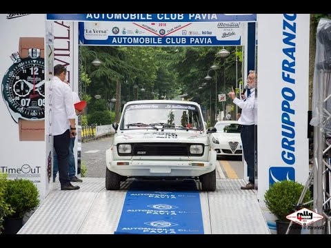 Camera car Rally 4 Regioni Rally Storico 2016 SCIALINO Paolo /VASTA Fabio FIAT 127