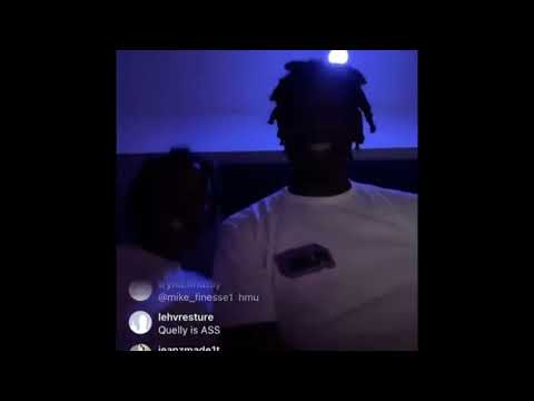 Set Da Trend and Free Bandit geeking in the stu on IG Live 6/17/22