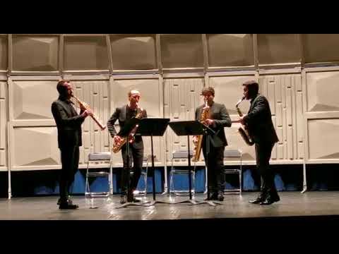 Fukio Saxophone Quartet en el Festival Internacional de Saxofón Zacatecas 2019