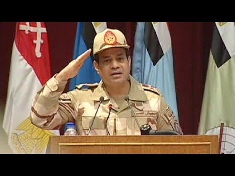 Al-Sisi gibt Kandidatur für das Präsidentenamt in Agypten bekannt