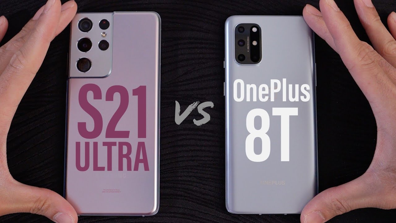 Samsung Galaxy S21 Ultra vs OnePlus 8T - Speed Test!